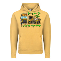 Vintage Mustard Be Nice To The Bus Driver It's A Long Walk Home Vintage Hoodie - CowhideDigitalArt