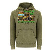 Vintage Olive Be Nice To The Bus Driver It's A Long Walk Home Vintage Hoodie - CowhideDigitalArt