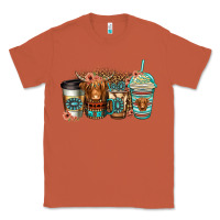Copper serape floral longhaired cow coffee cups Classic Tee - Jasminsmagicworld