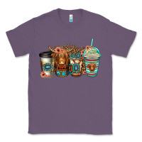 Lavender serape floral longhaired cow coffee cups Classic Tee - Jasminsmagicworld