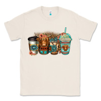 Natural serape floral longhaired cow coffee cups Classic Tee - Jasminsmagicworld