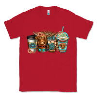 Red serape floral longhaired cow coffee cups Classic Tee - Jasminsmagicworld