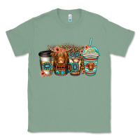 Sage serape floral longhaired cow coffee cups Classic Tee - Jasminsmagicworld