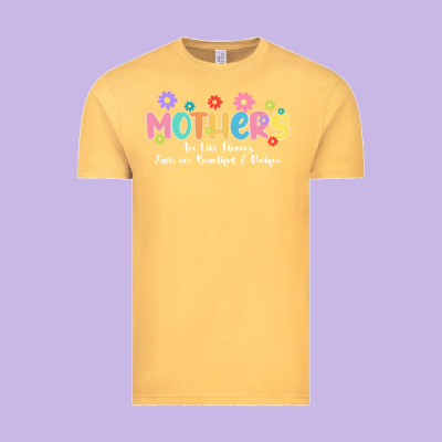 Mothers Are Like Flower Vintage Tee Designed By Jahusdesignshop