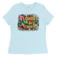 Baby Blue sweet but twisted Ladies Tee - AdoDesignShop