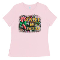 Bubblegum Pink sweet but twisted Ladies Tee - AdoDesignShop