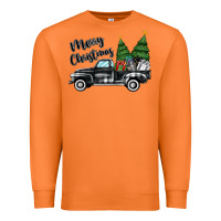 Carrot merry christmas truck Premium Sweatshirt - MaliasSmallBusiness