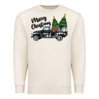 Sandshell merry christmas truck Premium Sweatshirt - MaliasSmallBusiness