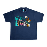 Navy be the light Urban Heavy Tee - AdoDesignShop