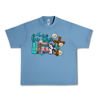 Pebble Blue be the light Urban Heavy Tee - AdoDesignShop