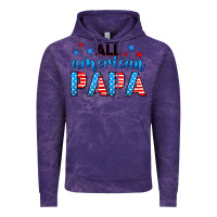 Cloud Purple All American papa Vintage Hoodie - Neo Western