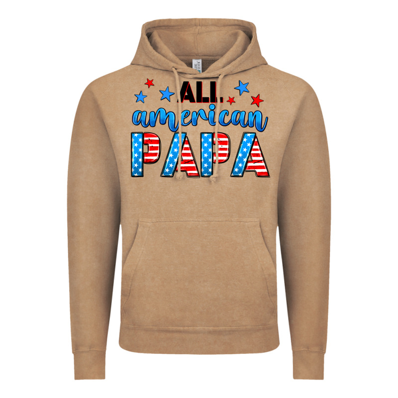 All American Papa Vintage Hoodie by Neo Western | Teevron