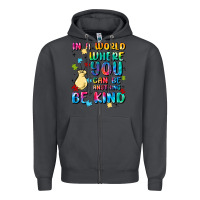 Smoke in a world where you can be anything Zipper Hoodie - MaliasSmallBusiness
