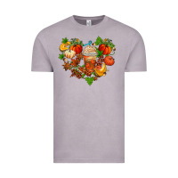 Vintage Zinc fall pumpkin heart Vintage Tee - AdoDesignShop