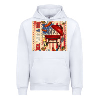White red white and bbq usa flag Urban Hoodie - TumblerDesignByShophia