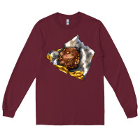 Burgundy chocolate package Long Sleeve Tee - AdoDesignShop