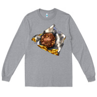 Heather Grey chocolate package Long Sleeve Tee - AdoDesignShop