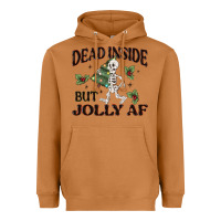 Meerkat dead inside but jolly af Heavyweight Hoodie - MaliasSmallBusiness