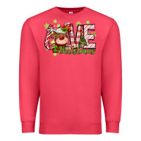 Cardinal love christmas deer Premium Sweatshirt - MaliasSmallBusiness