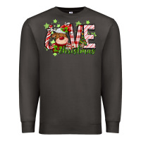 Smoke love christmas deer Premium Sweatshirt - MaliasSmallBusiness