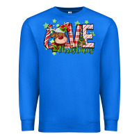 True Royal love christmas deer Premium Sweatshirt - MaliasSmallBusiness