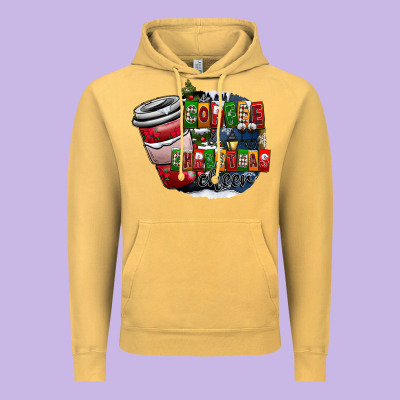 Coffe Vintage Hoodie Designed By Cowhidedigitalart