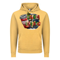 Vintage Mustard coffe Vintage Hoodie - CowhideDigitalArt