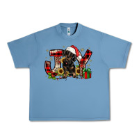 Pebble Blue christmas joy dachshund Urban Heavy Tee - JahusDesignShop