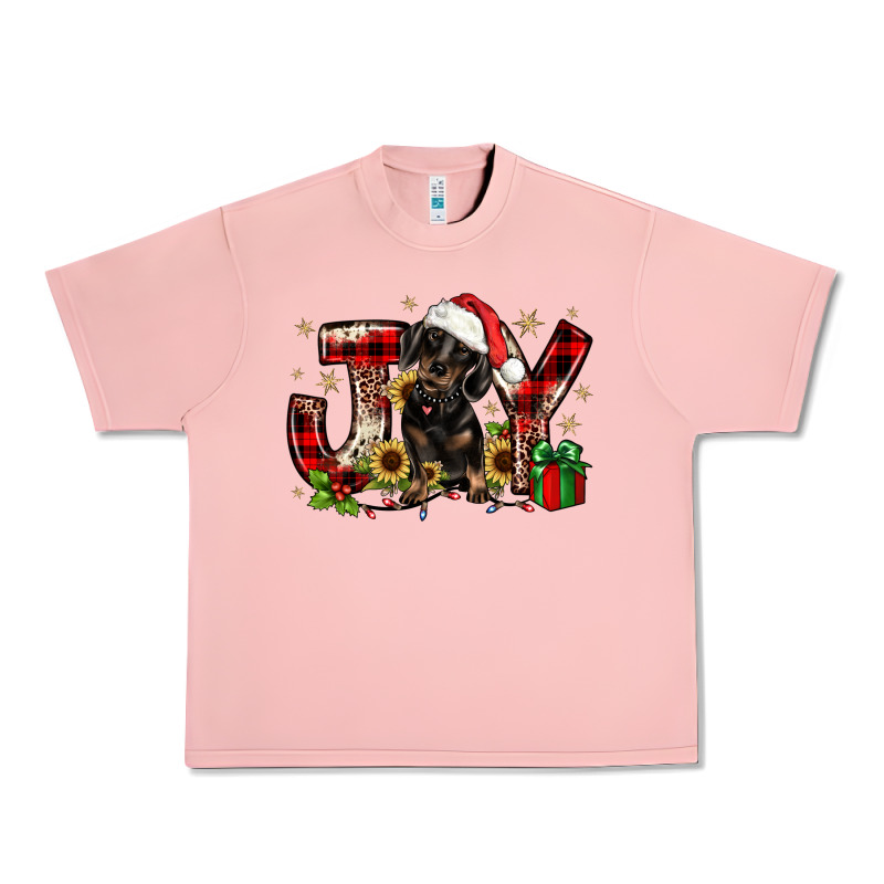 Christmas Joy Dachshund Urban Heavy Tee by JahusDesignShop | Teevron