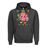 Celebrate Neurodiversity Zipper Hoodie | Teevron