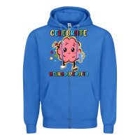 True Royal celebrate neurodiversity Zipper Hoodie - MaliasSmallBusiness