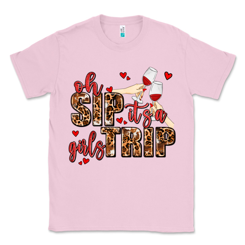Oh Sip Its A Girls Trip Classic Tee by AdoDesignShop | Teevron