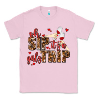 Bubblegum Pink oh sip its a girls trip Classic Tee - AdoDesignShop