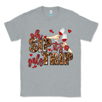 Heather Grey oh sip its a girls trip Classic Tee - AdoDesignShop