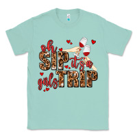 Seafoam oh sip its a girls trip Classic Tee - AdoDesignShop