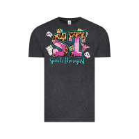 Vintage Black speech therapist Vintage Tee - AdoDesignShop