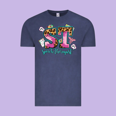 Speech Therapist Vintage Tee Designed By Adodesignshop