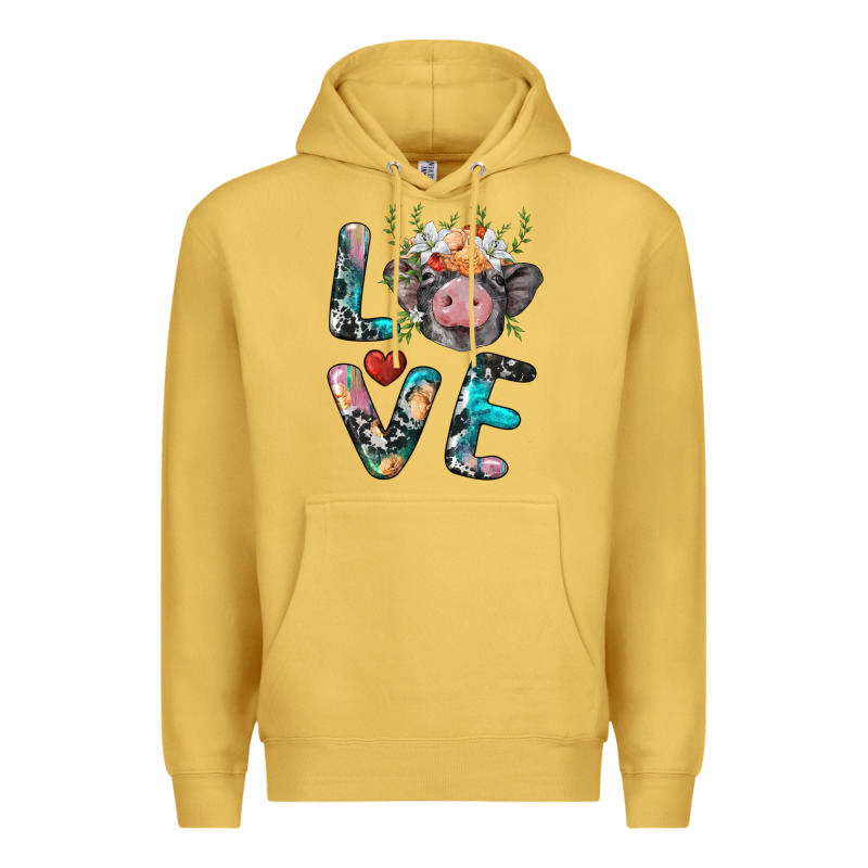 Pig Love Premium Hoodie by BarkalooDesign | Teevron