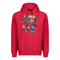 Cardinal pig love Premium Hoodie - BarkalooDesign