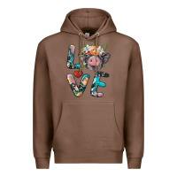 Chestnut pig love Premium Hoodie - BarkalooDesign
