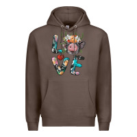 Coffee pig love Premium Hoodie - BarkalooDesign