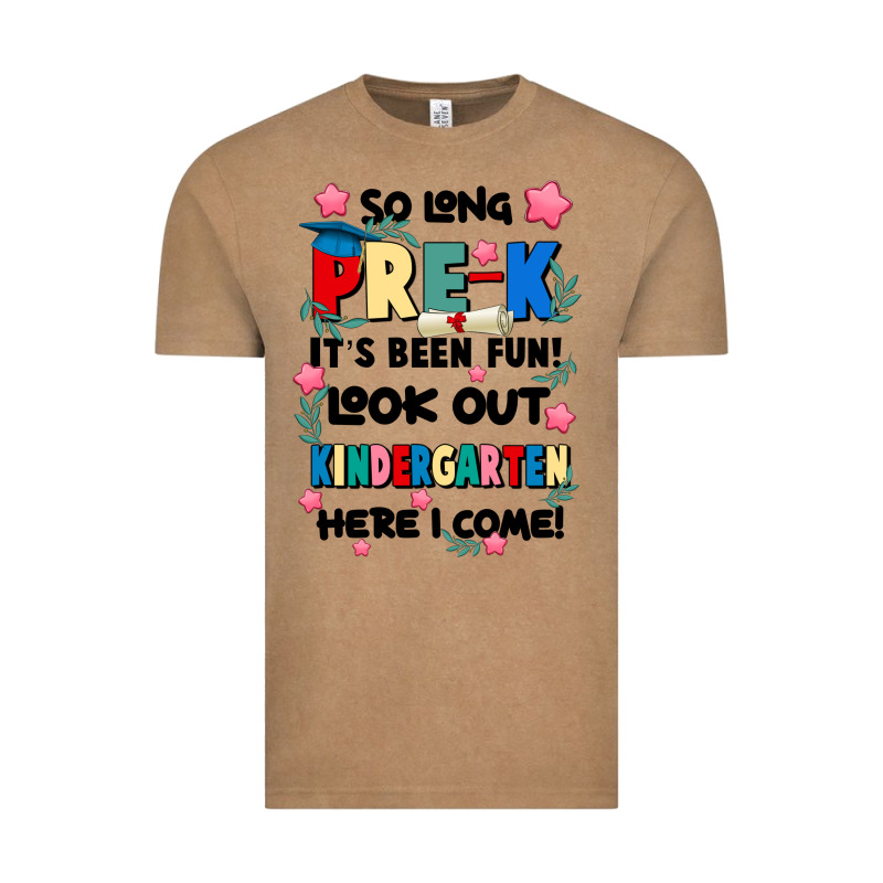 So Long Pre K Vintage Tee by JahusDesignShop | Teevron