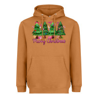 Meerkat Merry Christmas Nurse trees Heavyweight Hoodie - MaliasSmallBusiness