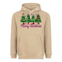 Mushroom Merry Christmas Nurse trees Heavyweight Hoodie - MaliasSmallBusiness