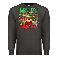 Smoke merry christmas deer Premium Sweatshirt - MaliasSmallBusiness