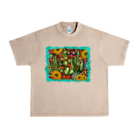 French Oak cactus christmas Urban Heavy Tee - BarkalooDesign