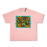 Salmon cactus christmas Urban Heavy Tee - BarkalooDesign