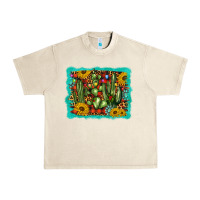 Sandshell cactus christmas Urban Heavy Tee - BarkalooDesign