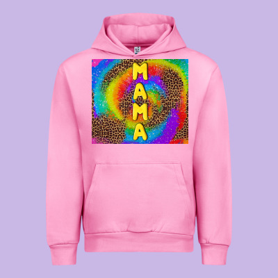 Mama Tie Dye Urban Hoodie Designed By Tumblerdesignbyshophia