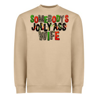 Mushroom Somebody's Jolly Ass Wife Heavyweight Sweatshirt - FaDigitalArtStudio